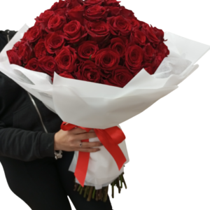 Ramo Premium de 100 Rosas Rojas